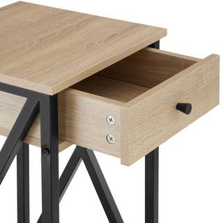 Tectake Beistelltisch Dayton 35x35x70,5cm  