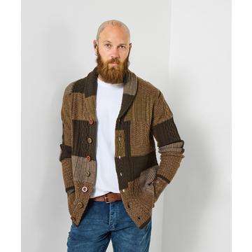 Strickjacke mit Mustermix