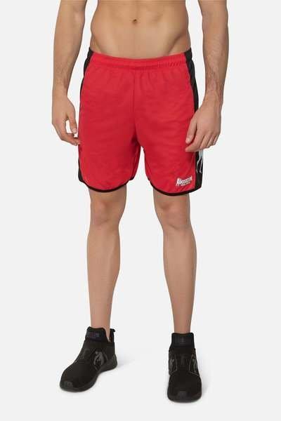 Image of Shorts Soccer Basic Shorts Herren Rot Bunt M