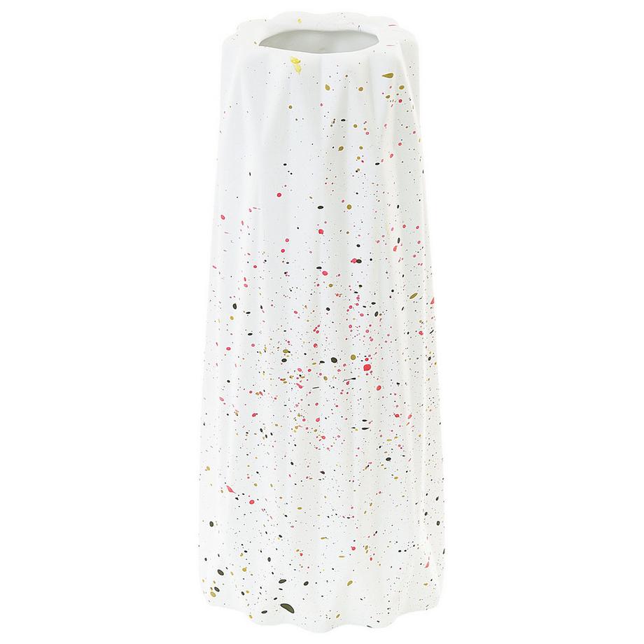 Beliani Blumenvase aus Steinzeug  AMALIADA  