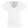Fruit of the Loom  LadyFit T-shirt Blanc