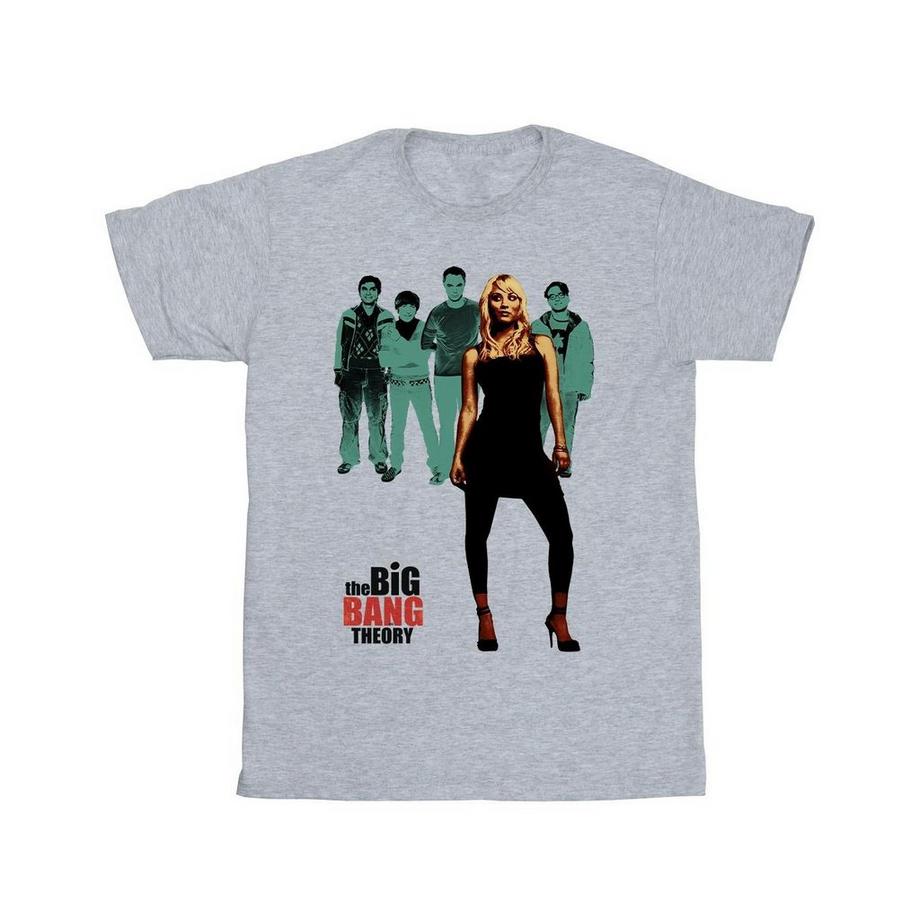 The Big Bang Theory T-Shirt Stampata  