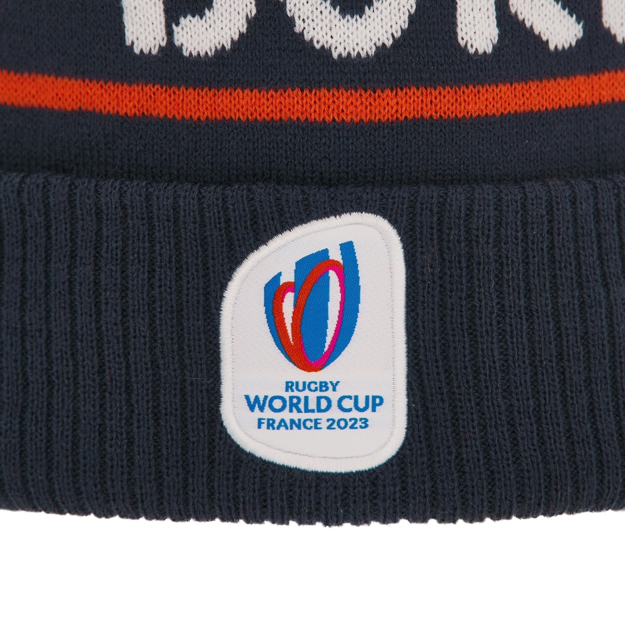 macron  bonnet avec pompon rwc france 2023 bordeaux x5 