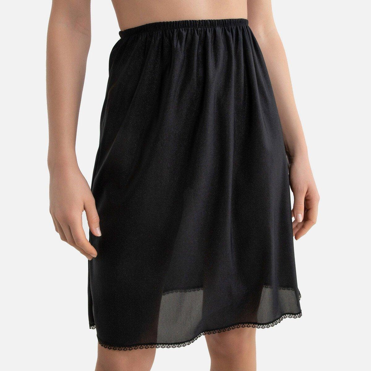 Image of Unterrock Damen Schwarz 38