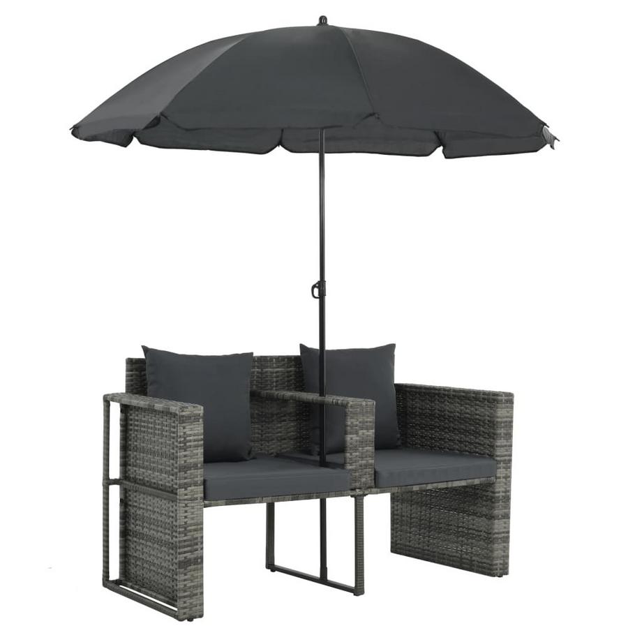 VidaXL Gartenstuhl poly-rattan  