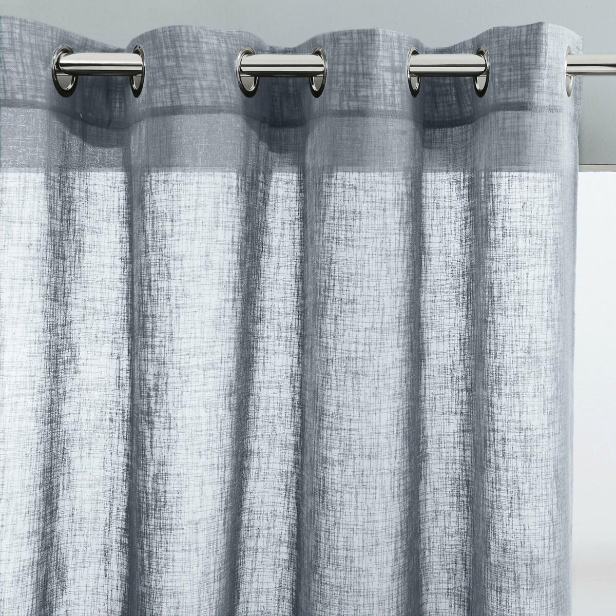 Image of Vorhang Nyong Mit Ösen Unisex Blau 140x180 cm