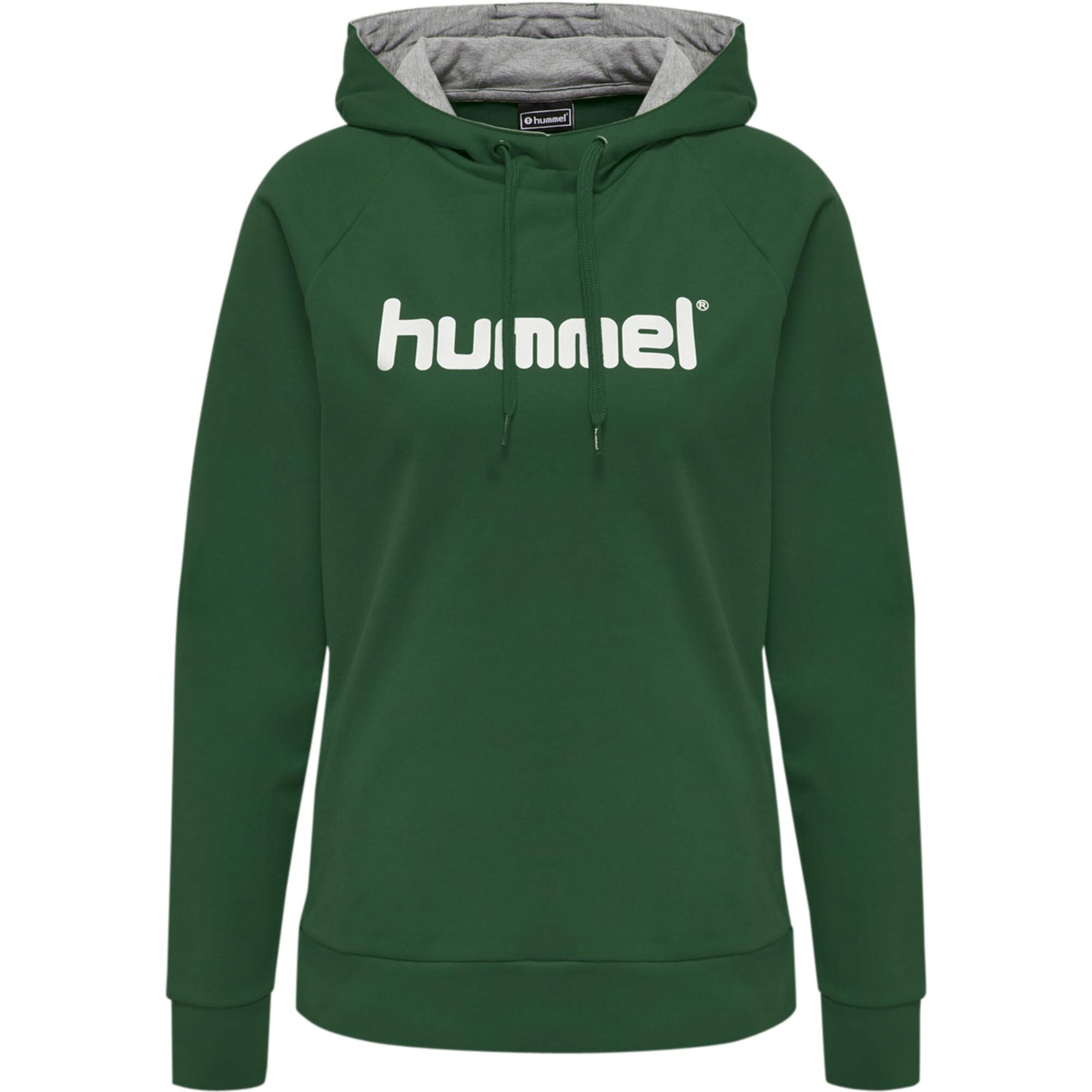 Hummel  sweatshirt à capuche cotton logo 