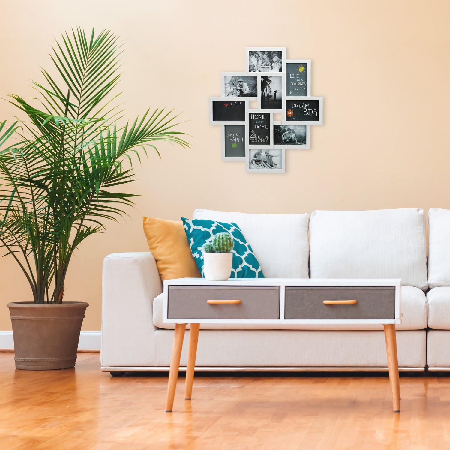 Northix Bilderrahmen Collage 10 Bilder  