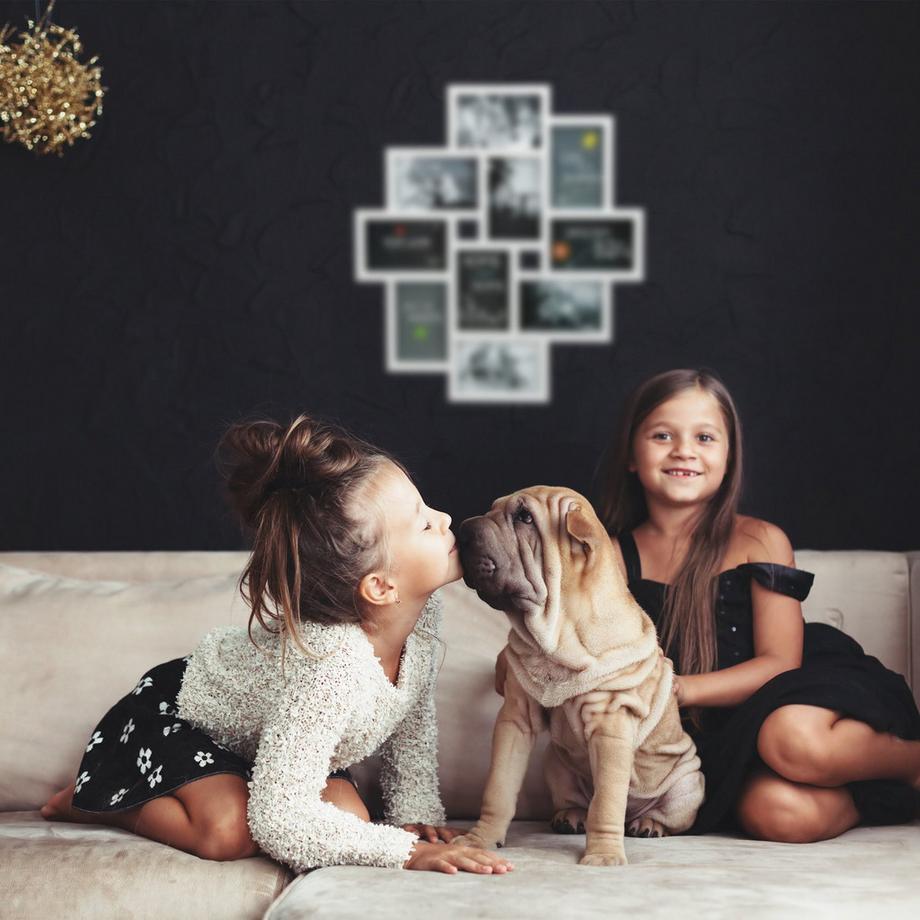 Northix Collage de cadres photo 10 photos  