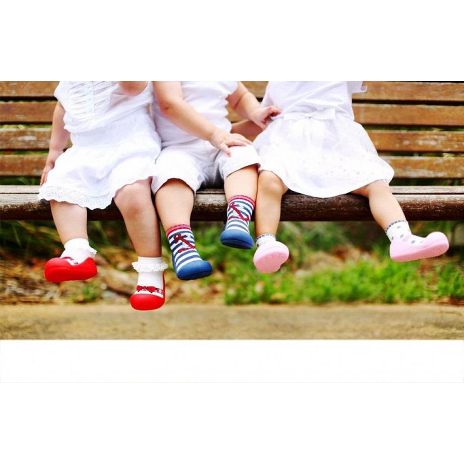 Attipas  Halloween gris Chaussures pour bébés - 21.5 