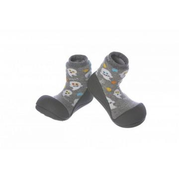 Halloween grau Babyschuhe