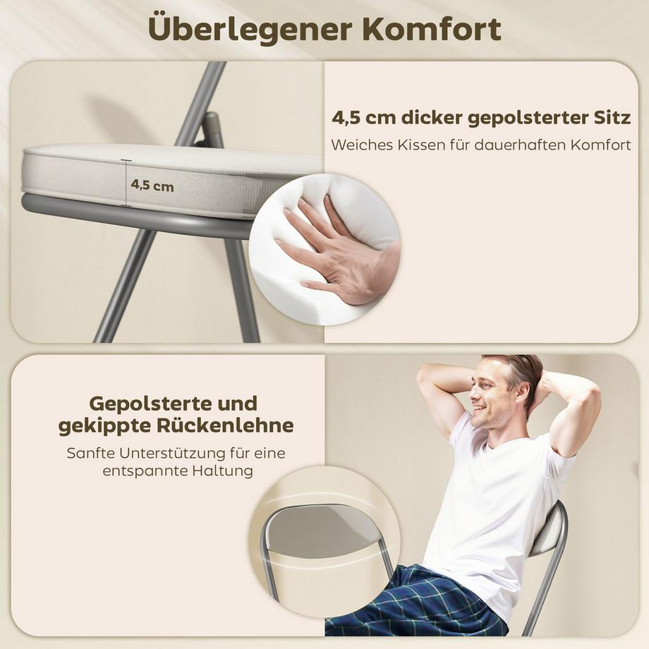HOMCOM Klappstuhl  
