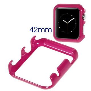 Cover-Discount  Apple Watch 42mm - Schutz Hard Case Hülle Pink 