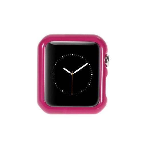 Cover-Discount  custodia Apple Watch 42mm - Custodia rigida di protezione rosa 