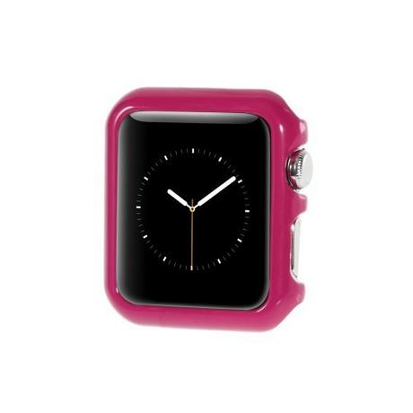 Cover-Discount  custodia Apple Watch 42mm - Custodia rigida di protezione rosa 