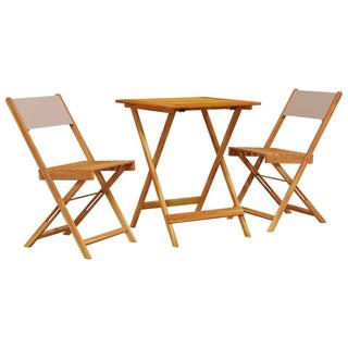 VidaXL Bistro set akazienholz  