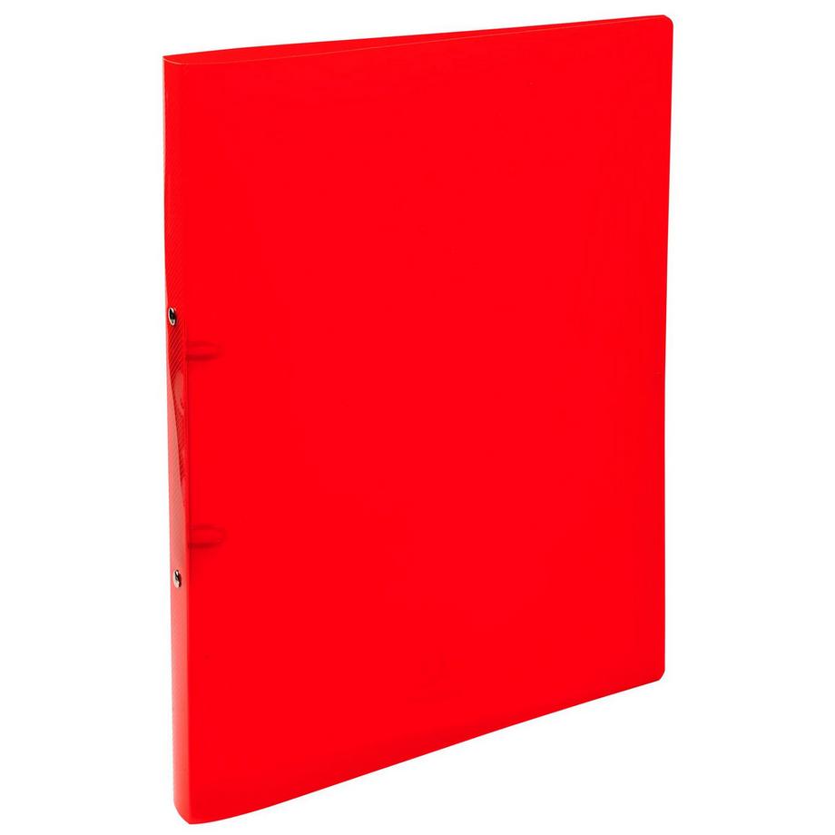 Exacompta Raccoglitore polipropilene rigato Crystal Colours - 2 anelli 15mm - A4 - x 30  