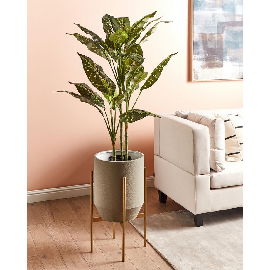 Beliani Vaso per piante rialzato en Ferro  HYBRIDUM  