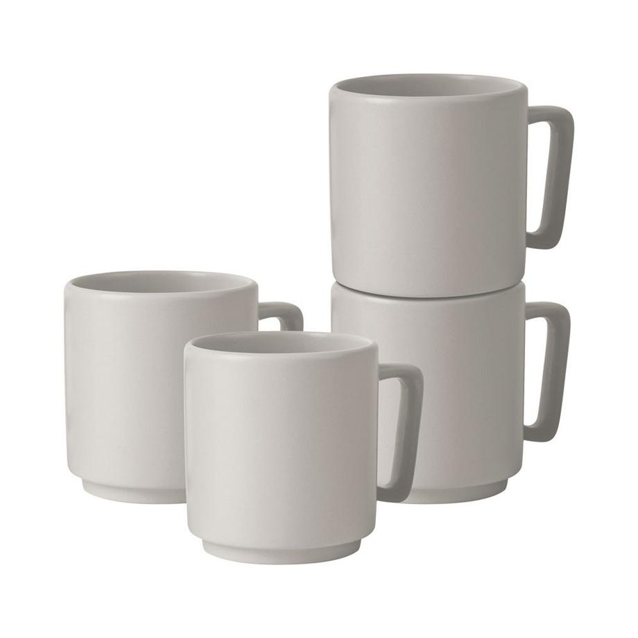 Berlinger Tassenset 4 Stk. 300ml matt cream Sahara Collection  