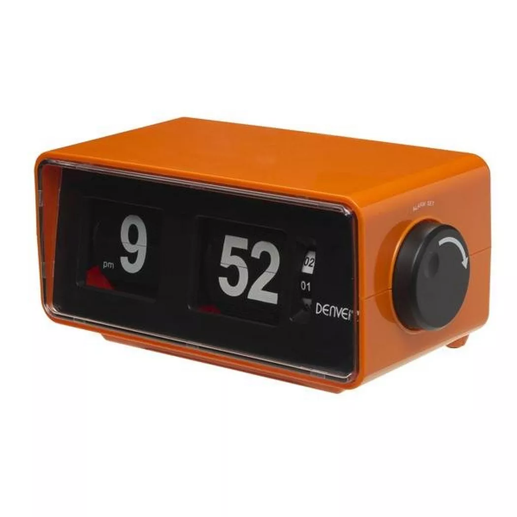 Denver CR-425 Radio Uhr Analog & Digital Orange (111131000480)