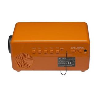 eStore  Radiowecker, Retro - UKW - Orange 
