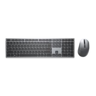 Dell  KM7321W Tastatur Maus enthalten RF Wireless + Bluetooth QWERTY Italienisch Grau, Titan 