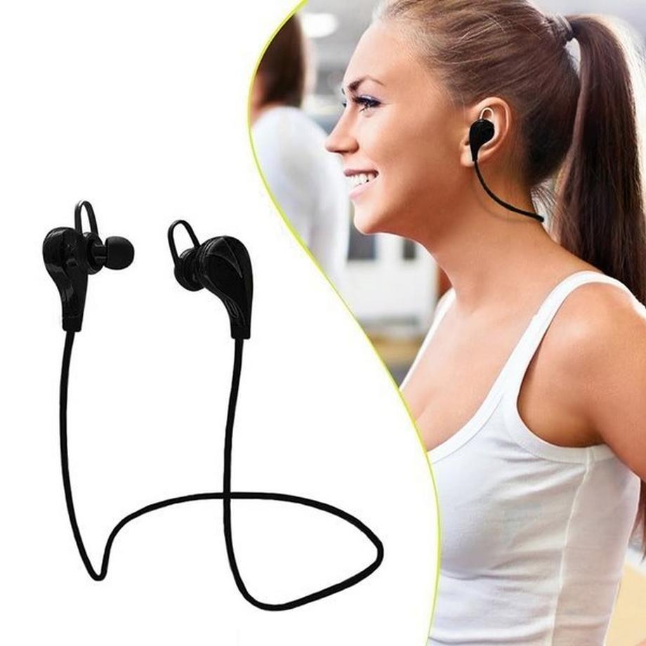 eStore  Drahtloser Sportkopfhörer - Schwarz 