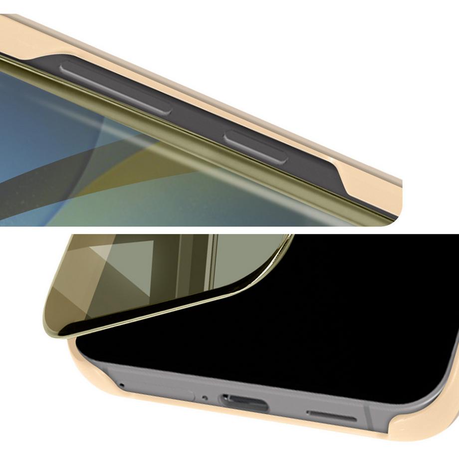 Avizar  Étui Miroir Samsung S24 Or 