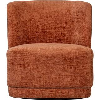 mutoni Fauteuil pivotant Atty Chunky Velvet fleur  