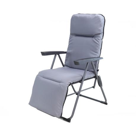 Contini Fauteuil de jardin relax anthracite  