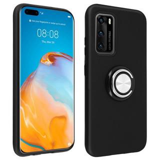 Avizar  Cover Huawei P40 nero metallizzato 