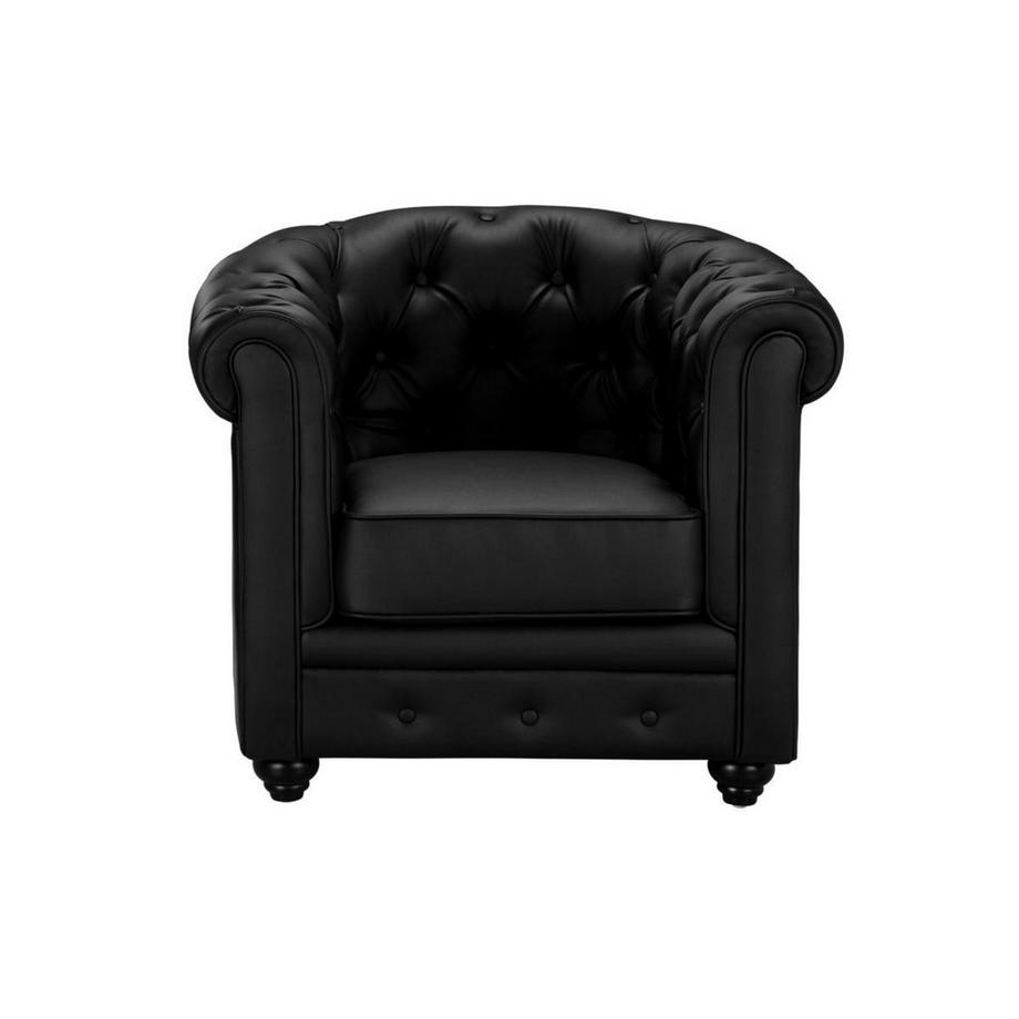 Vente-unique Sessel Kunstleder CHESTERFIELD  
