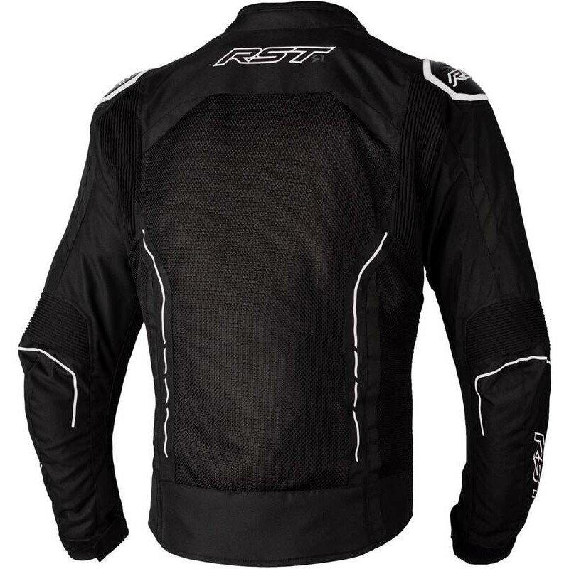 Image of Textil-motorradjacke S1 Mesh Ce Unisex Schwarz/Weiss S