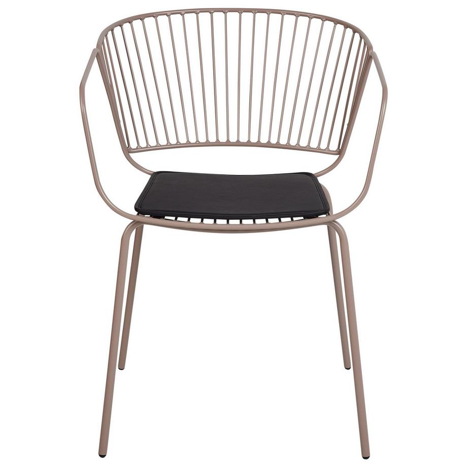 Beliani Set di 2 sedie da pranzo en Acciaio Industriale RIGBY  