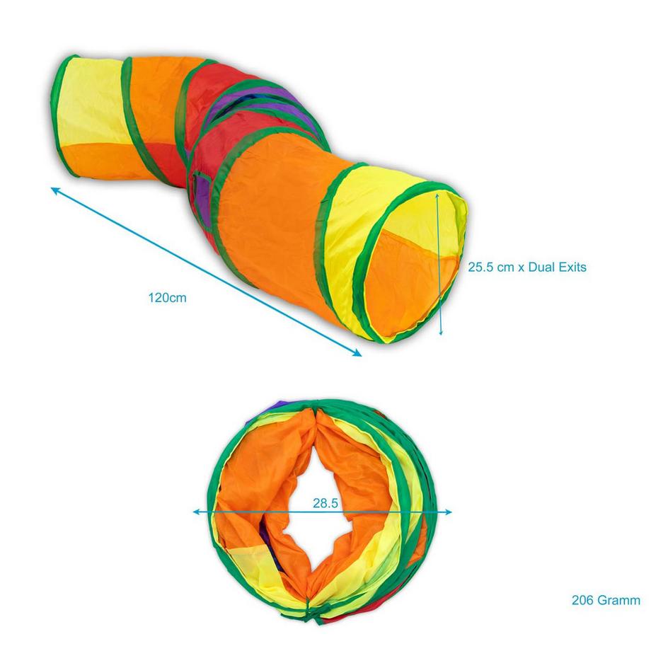 Intirilife  Katzentunnel Spielzeug 