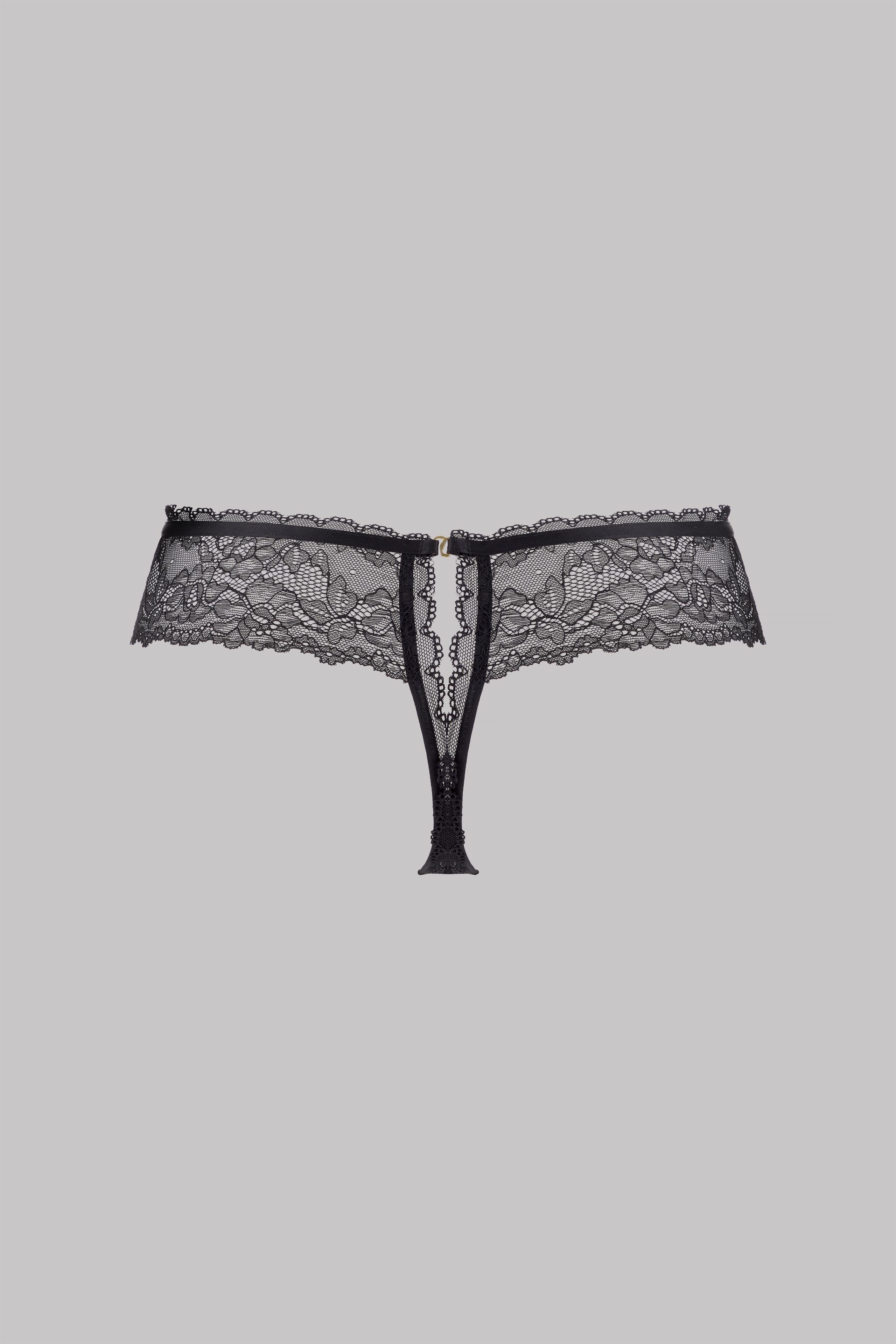 MAISON CLOSE  String tanga ouvrable - Le Petit Secret Dentelle 