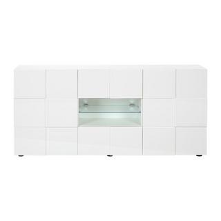 Vente-unique Sideboard mit LEDBeleuchtung CALISTO lackiert  