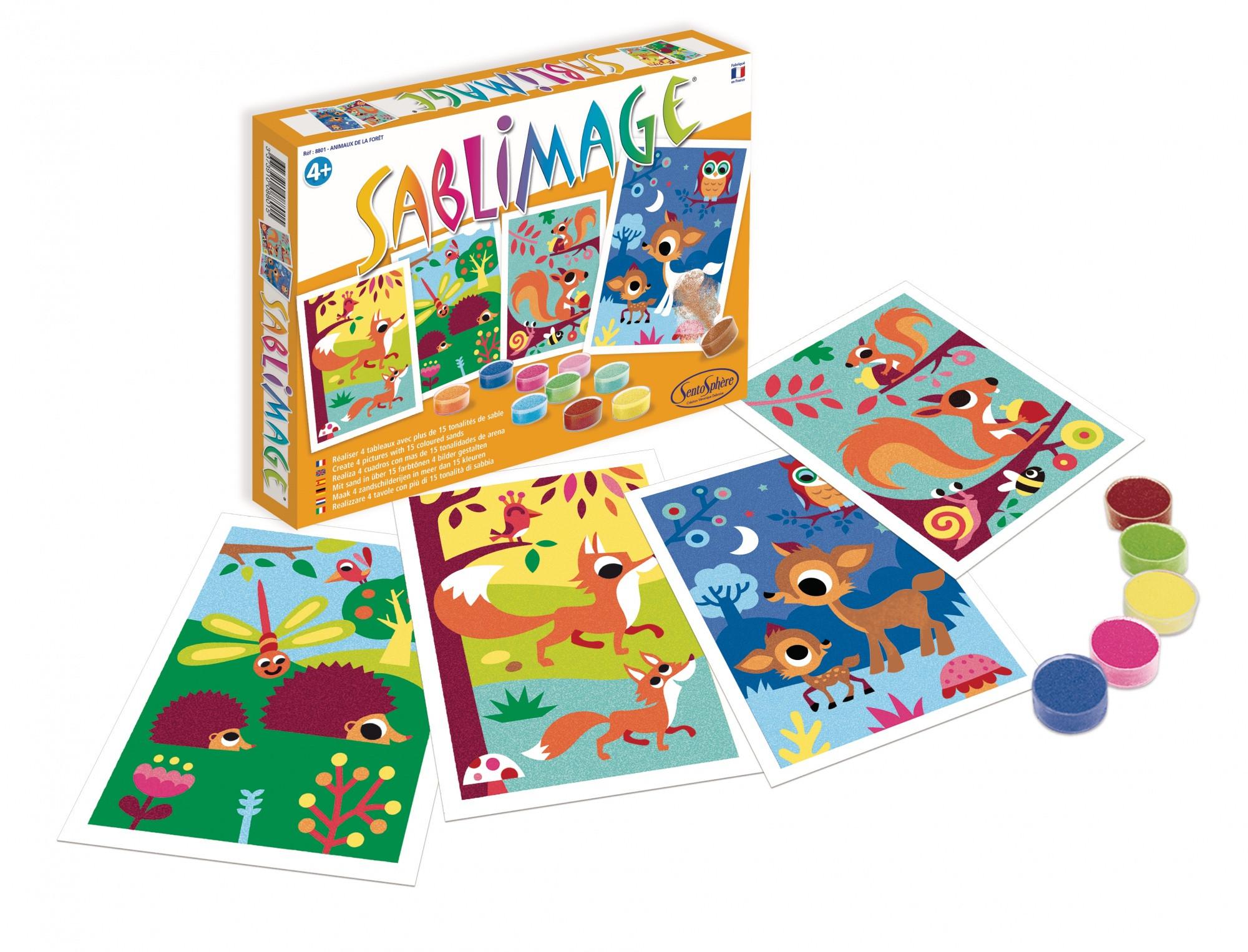 Image of Sandbilder Fische und Delfine Multicolor