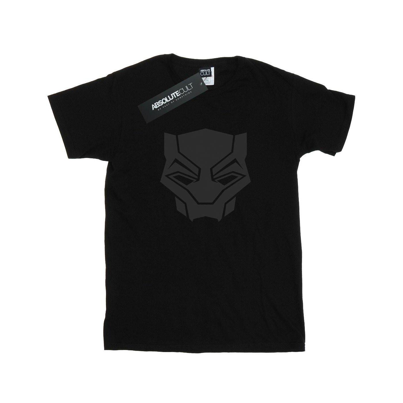 Image of Black Panther Black On Black Tshirt Jungen Schwarz 140/146
