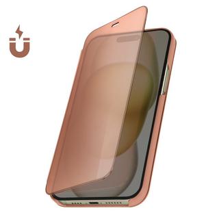 Avizar  Spiegelhülle iPhone 15 Rosegold 