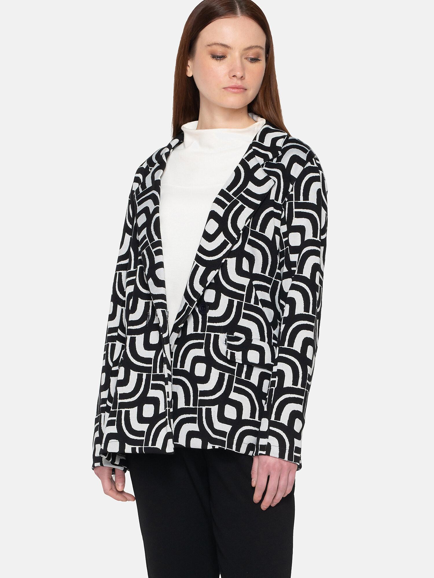 Image of Blazerjacke Inspired Damen Schwarz L