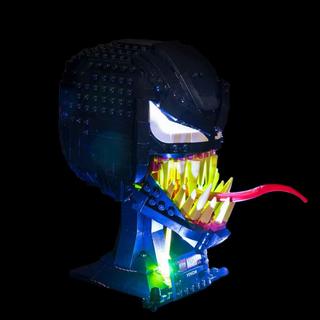 LIGHT MY BRICKS  Light My Bricks LEGO Marvel Spider-Man Venom Kit di luci Multicolore 