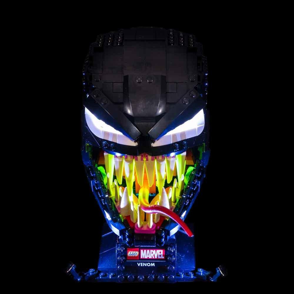 LIGHT MY BRICKS  Light My Bricks LEGO Marvel Spider-Man Venom Kit d'éclairage Multicolore 