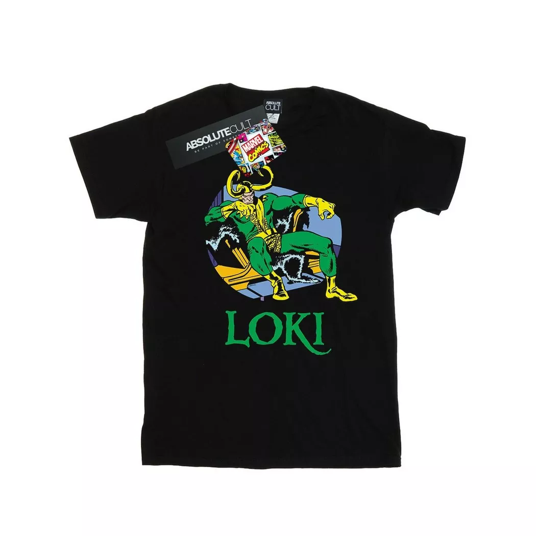 MARVEL - TShirt, für Damen, Schwarz, Größe S