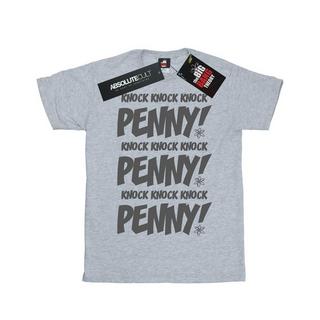 The Big Bang Theory  Knock Knock Penny TShirt 