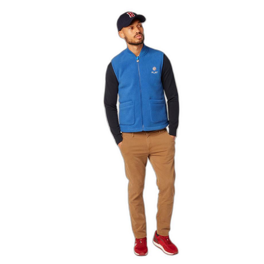 Serge Blanco Paradis Gilet in Pile  