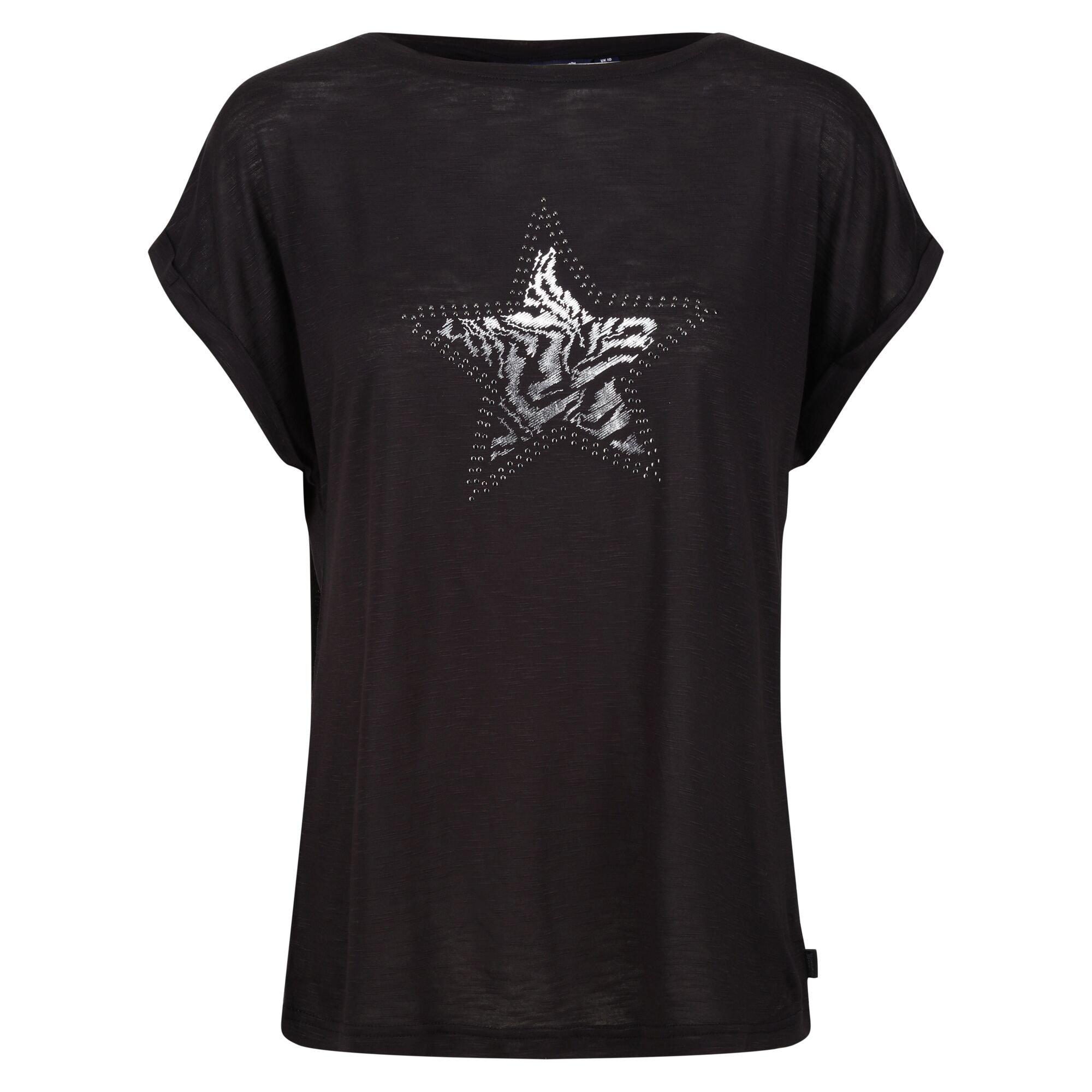 Image of Roselynn Tshirt Damen Schwarz 36