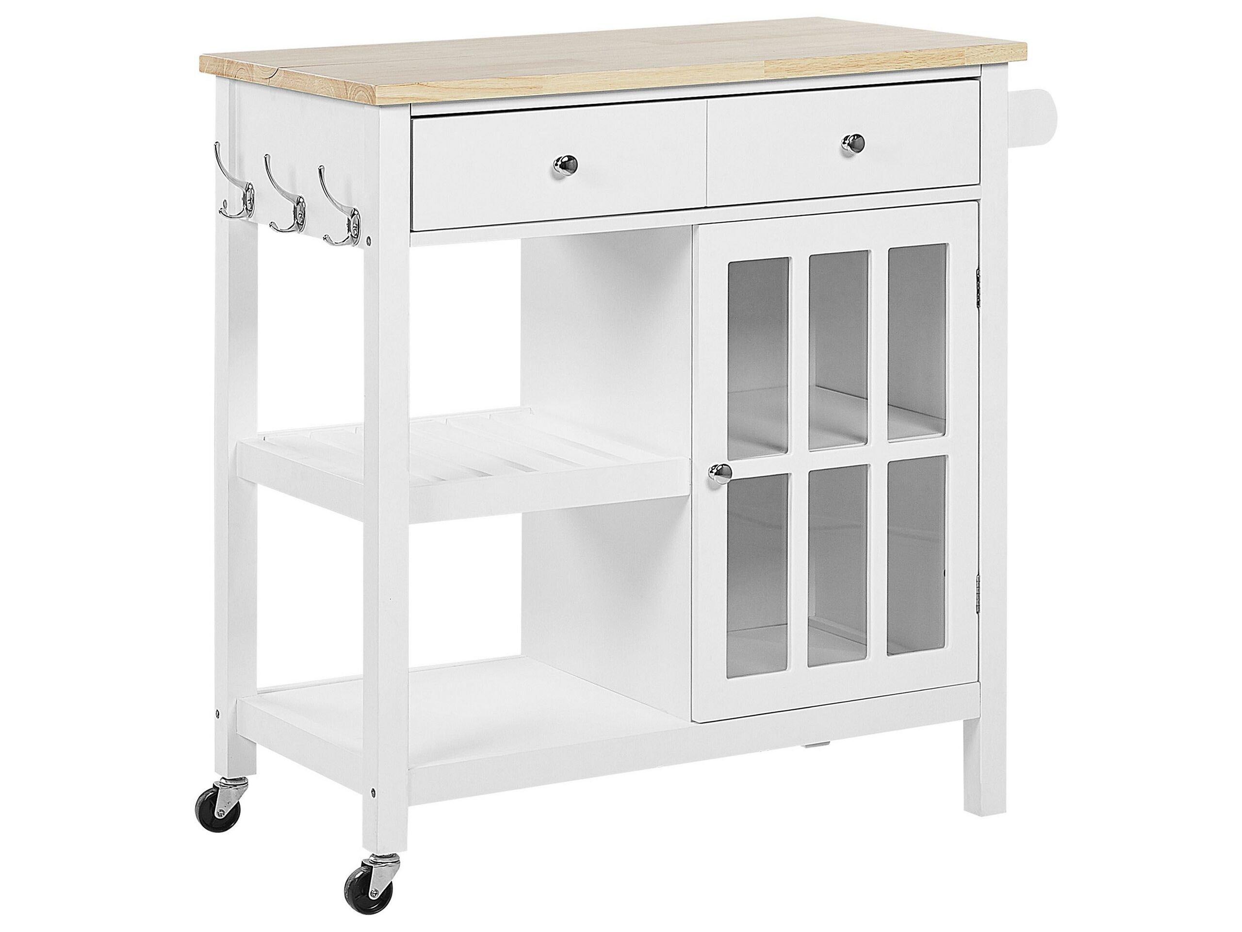 Image of Servierwagen aus MDF-Platte Modern GENOA Servierwagen aus MDF-Platte Modern GENOA