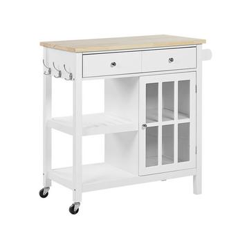 Carrello portavivande en Fibra a media densità (MDF) Classico GENOA