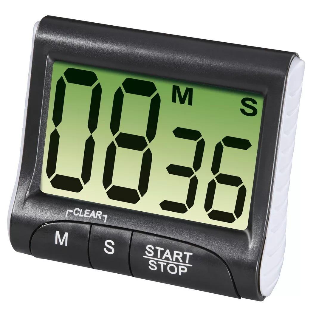 Xavax -  Küchentimer Digital Schwarz, 70x70mm